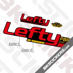 Lefty PBR 2.0 100 29 Decals kit